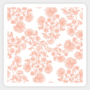 Lovely Pink Flowers Sticker